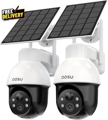 3K/5MP Solar Security Cameras System Wireless Outdoor Battery Powered Wifi Cam..