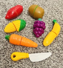 Cutting Fruit  Vegetables Pretend Food Toy Set