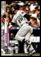 Nolan Arenado 2020 Topps Opening Day #38 Colorado Rockies FREE SHIP AutographDen
