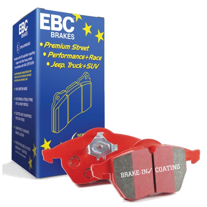 EBC Redstuff Front Brake Pads for Volkswagen Beetle (5C) 2.0L 210 HP DP31517C - Image 4