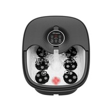 Snailax Foot Spa Bath Massager with Heat, Bubble, Shiatsu Massage Rollers, Re...