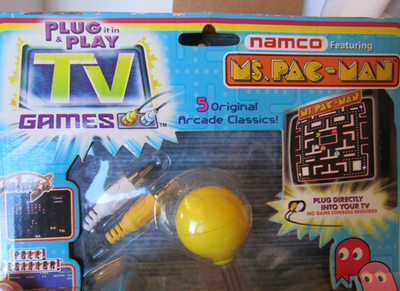 Ms. Pac-Man TV Games (TV game systems, 2004) for sale online | eBay
