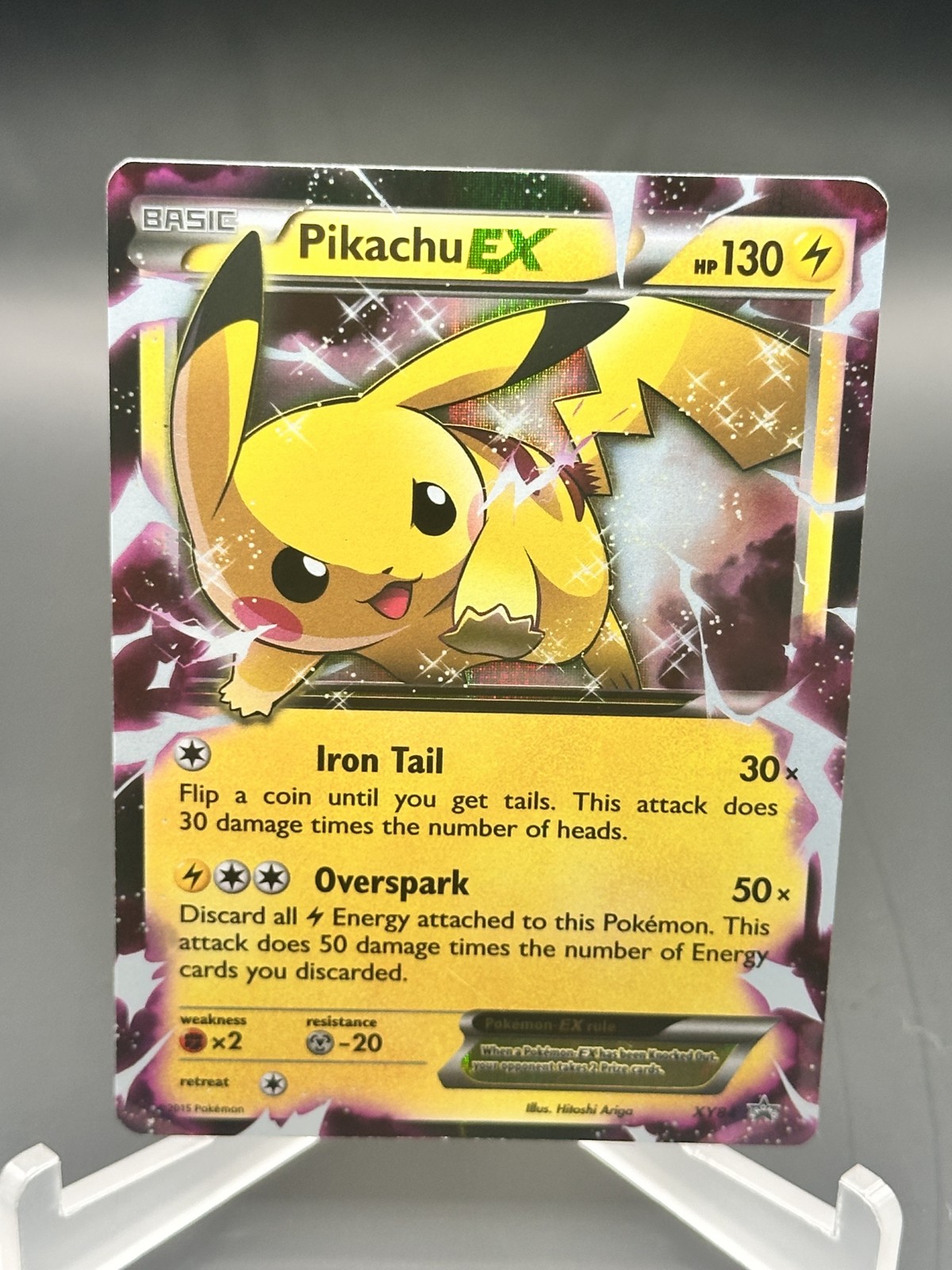 Pikachu EX XY84 XY Holo