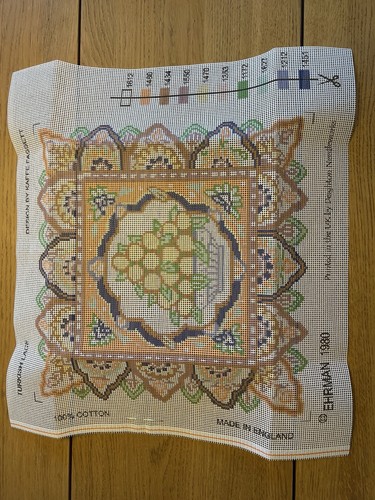 Ehrman rare Kaffe Fassett tapisserie dentelle turque aiguille neuf retiré - Photo 6/13