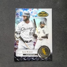 Luis Robert #FA-LR Prices | 2022 Topps Gold Label Framed
