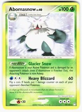 Abomasnow 19/123 Rare Mysterious Treasures Pokemon Moderately Played