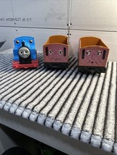 Vintage 1989 Thomas the Tank Engine 3-Piece Train Set Thomas, Annie, Clarab