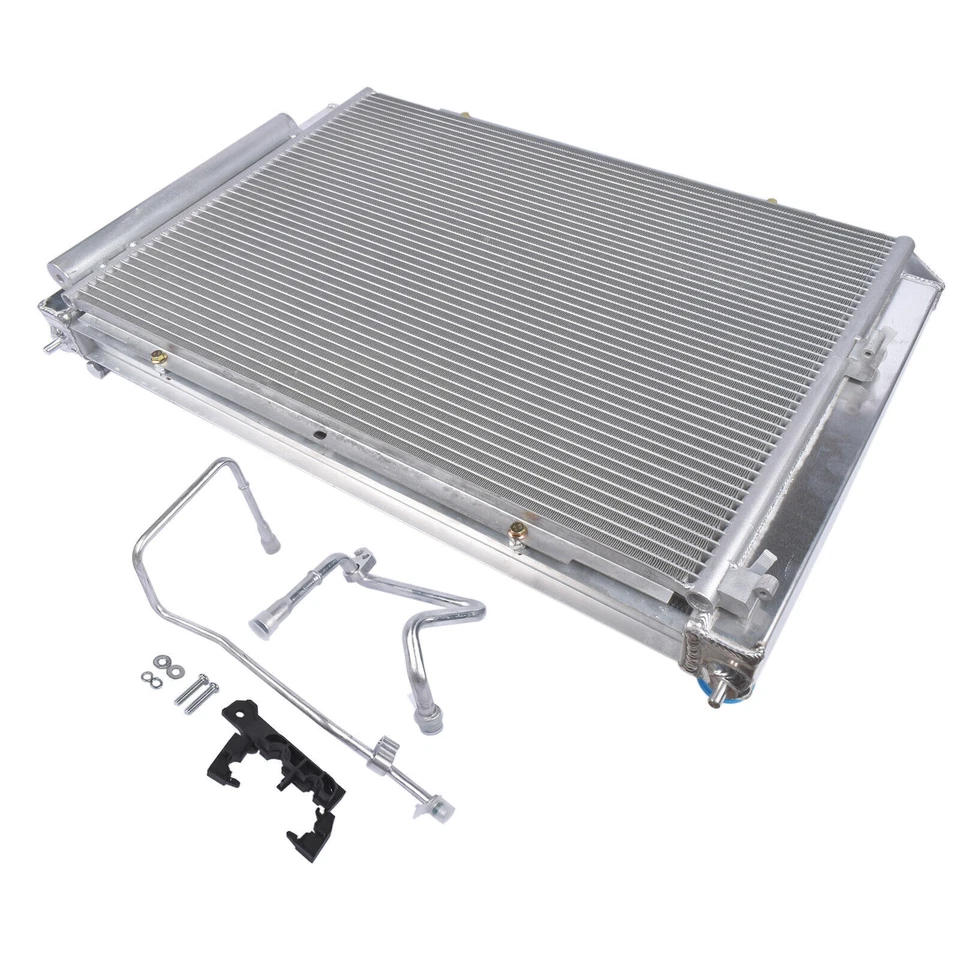 New Radiator and Condenser Combo For 2009-2020 Nissan 370Z INFINITI G37 3.7L - Image 4 of 4