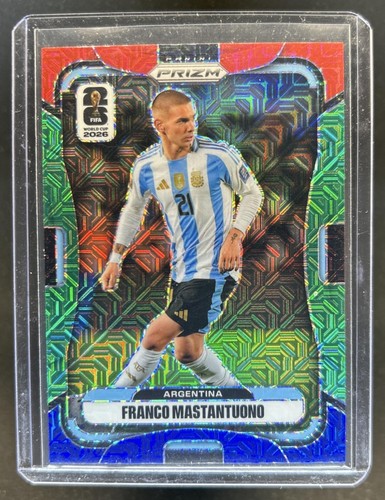 2026 Panini Prizm World Cup Franco Mastantuono RGB Mojo #20 Argentina