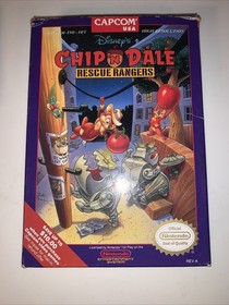 Chip 'n Dale Rescue Rangers para Nintendo NES Juego Caja Funda Espuma de Poliestireno