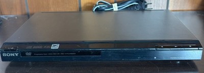 Sony DVP-SR200P CD DVD Player Black Tested Works 