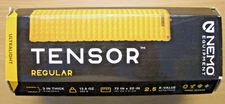 NEMO Tensor Ultralight Sleeping Pad 72x20 Rectangle Color Goldfinch Size Regular