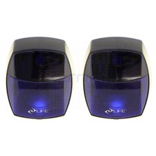 Coppia fotocellule sincronizzate LIFE VISIO per cancello automatico fascio di sicurezza portata 20m