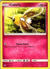 Pokemon SM - Lost Thunder Cutiefly 145/214 NM