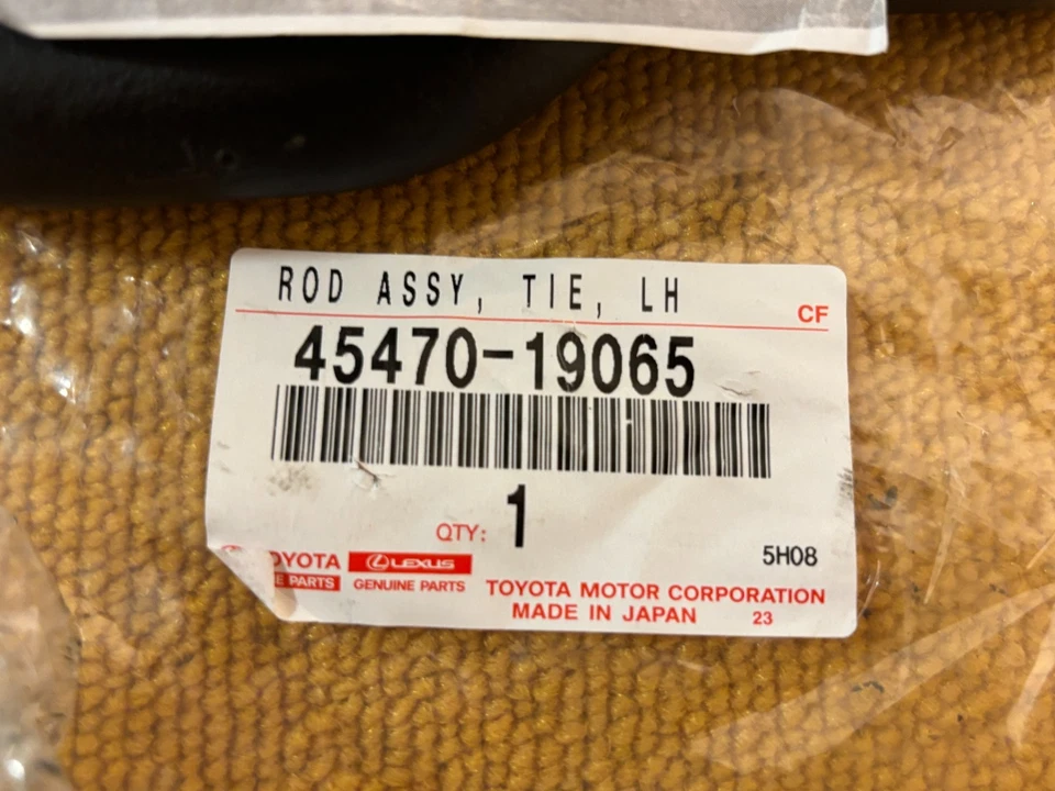 Lexus Genuine SC300 SC400 Toyota Supra Outer Tie Rod End Left Right Pair OEM JDM Foto 2 de 4