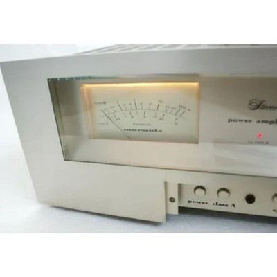 Marantz SM-6 ESOTEC Class A/AB Stereo Power Amplifier Silver 1980s