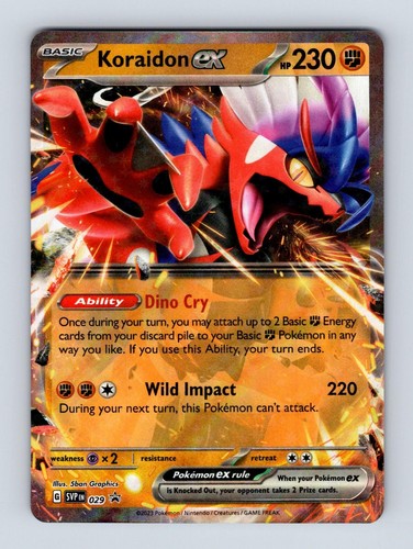 Koraidon ex 29 - SV: Scarlet & Violet Promo Cards Pokemon 2023
