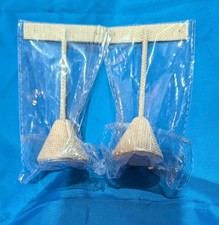 2x Modern Burlap Earring Display T Stand Display Showcase Jewelry Display