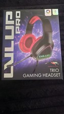 LVLUP Pro Trio Gaming Headset - Black & Red -...