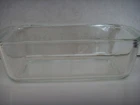 Pyrex 213 Clear Glass Loaf Pan Bread Baking Dish 1.5 QT 8.5x4.5x2.5 1960 Vintage