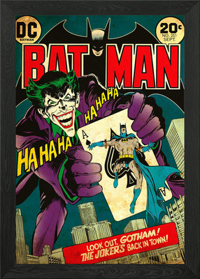 Batman 251 von Neal Adams gerahmtes Wandbild Poster Leinwanddruck Bild