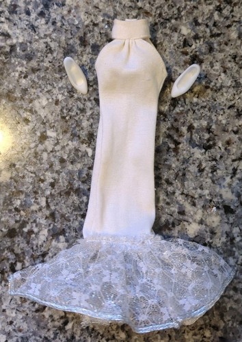 Vintage 1988 Barbie Dinner Date Fashion #1312 Kleid mit Schuhen gebraucht