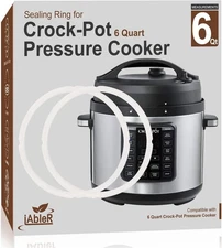 Original Sealing Ring Compatible with Crock-Pot Quart and 6 Pressure... 