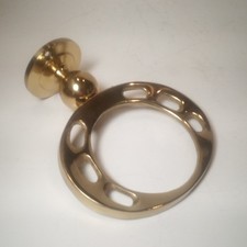 Vintage Brass Toothbrush Holder Wall Mount Will need 2 screws 