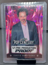 2025 Leaf Pop Century 1/1 Pre-Production Proof CURTIS ARMSTRONG Pink Cracked Ice