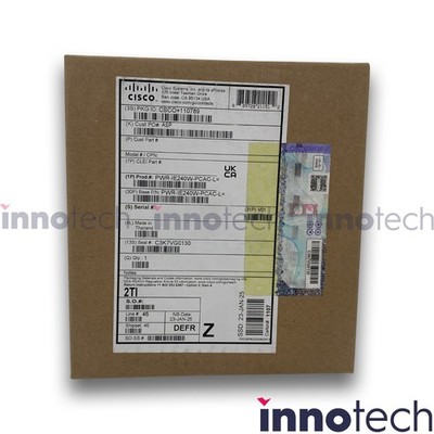 Cisco Systems PWR-IE240W-PCAC-L Power Supply AC 100-240V 240 Watt  New Sealed