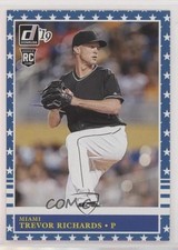 2019 Panini Donruss Retro 1985 Variation Independence Day Trevor Richards g1d