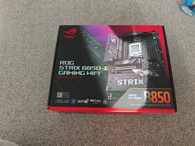 ASUS ROG STRIX B850-E GAMING, WIFI 7, ATX Mainboard, Sockel AM5, DP/HDMI/USB-C