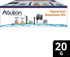 Aqueon Aquarium Essential Kit 10,20,29gls Filter, Cartridge, Heather, food, etc