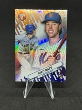 2023 Topps Pristine - Fresh Faces Brett Baty #FF-13 (RC) New York Mets