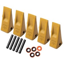 1U3302 1U-3302 Bucket Teeth, 9J2308 Pins, 8E6259 Retainer For J300 Tooth 5PK New