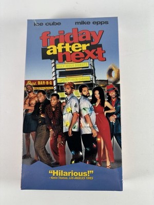 Friday after Next (VHS, 2002) Video Tape Ice Cube Mike Epps New SEALED