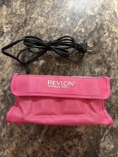 Revlon Perfect Heat Curls to Go Travel Hot Rollers with Storage Pouch Clips