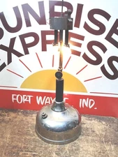 Vintage Coleman Quik Lite Table Hanging Lamp Model CQ White Gas Tested Works