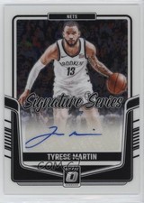 2024-25 Panini Donruss Optic Signature Series Tyrese Martin #SS-MRN Auto 1o0p