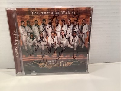 Bando Aguila Por Amor A Las Mujeres CD Signed By The Band 2004