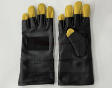 Mandalorian Leather Gloves Handmade Cosplay Costume Accessories  Bounty Hunter