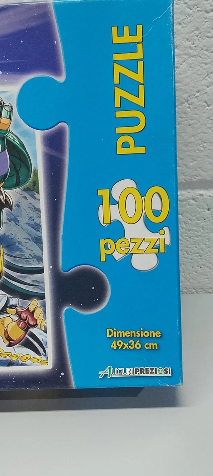 Puzzle I Cavalieri Dello Zodiaco 100 Pz. Completo Vintage Giochi Preziosi 49x36 - Immagine 3 di 4