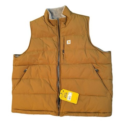 Carhartt Vest Womens 2XL Beige Gorpcore Reversible Utility Outdoor Camping