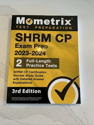SHRM CP Exam Prep 2023-2024 - 2 Full-Length Practice Tests, SHRM CP Certific...