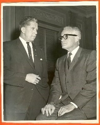 1974 Lloyd Dobyns Anchorman of NBC Barry Goldwater? Original Press Photo