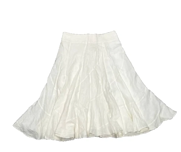 Ralph Lauren Linen godet midi flare boho Skirt Ivory Sz 6 A006730
Opens in a new window or tab