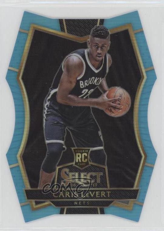 2016-17 Panini Select Premier Level Blue Prizm 38/199 Caris LeVert #132 m1f