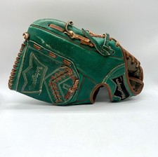 Rare Vtg MacGregor  Green Baseball Glove Willie Mays Champion RHT 1970’s G56G