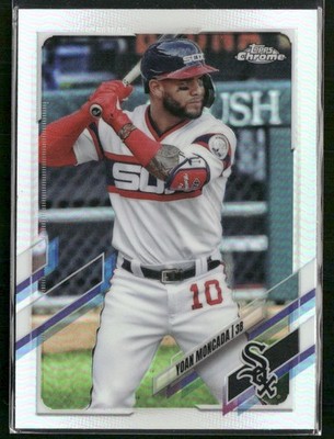 2021 Topps Chrome Yoan Moncada Refractor #186 Chicago White Sox