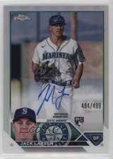 2023 Topps Chrome Rookie Auto Refractor 484/499 Jack Larsen #RA-JLA Auto 15kw